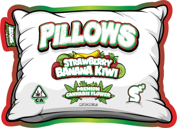 Pillows Strawberry Banana Kiwi