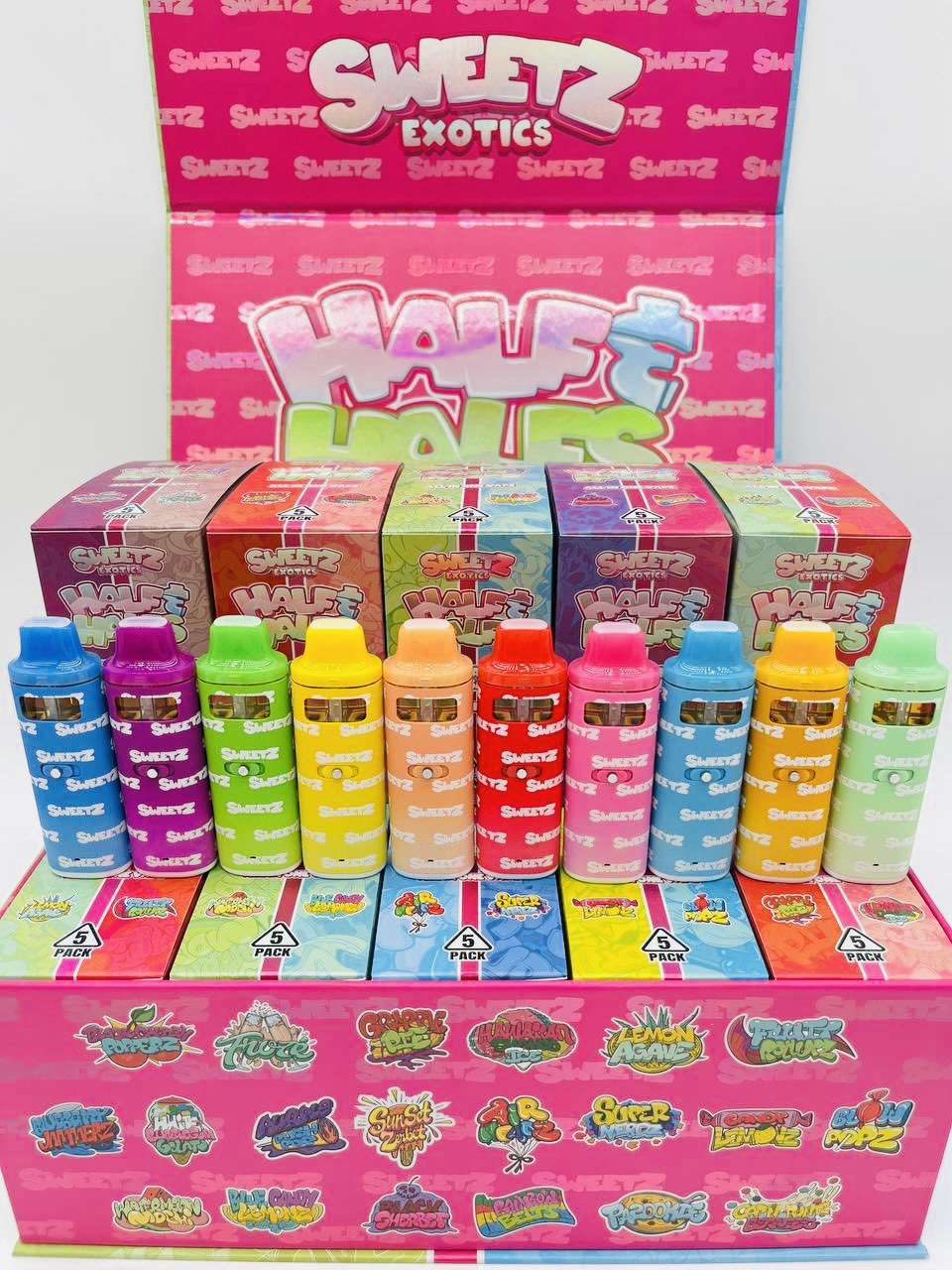 SWEETZ EXOTICS HALF AND HALFS SWEETZ EXOTICS HALF AND HALFS